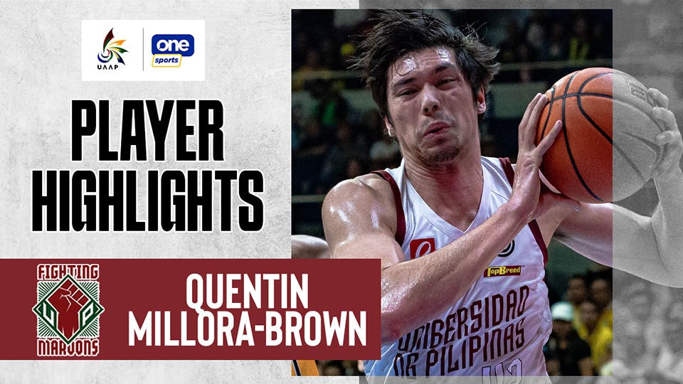 Quentin Millora-Brown proves steady in the paint, pushes UP to finals | UAAP Highlights